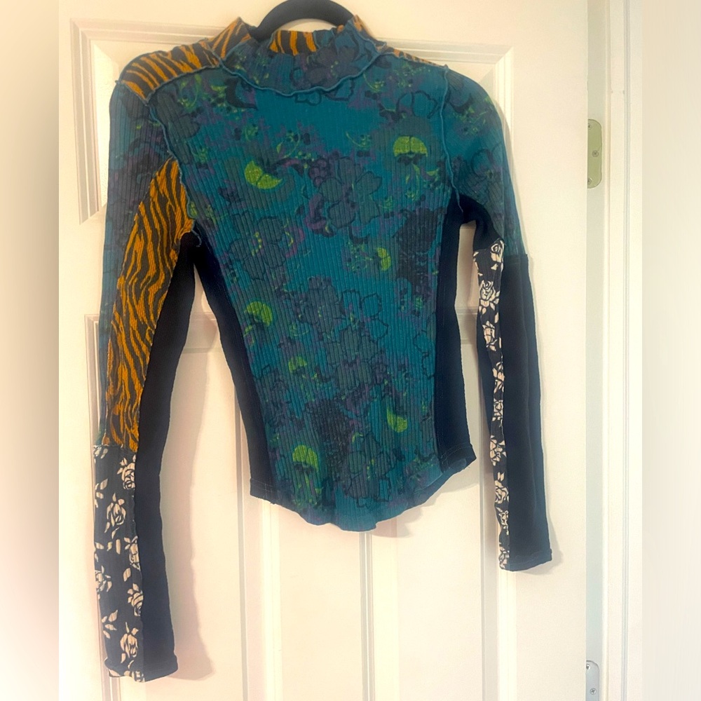 FREE PEOPLE PATCHWORK THERMAL